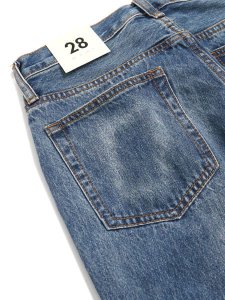 画像5: 【送料無料】mnml B133 FLARE DENIM BLUE (5)