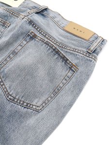 画像5: 【送料無料】mnml B221 FLARE DENIM BLUE (5)
