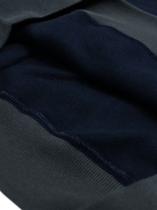 画像5: 【SALE】WHIMSY SOCKS PANELED HOODIE NAVY (5)
