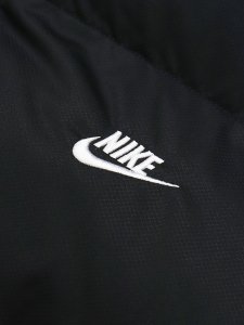 画像3: 【送料無料】NIKE TF CLUB PUFFER JACKET-BLACK/WHITE (3)