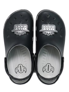 画像1: 【SALE】crocs OUTKAST CLASSIC CLOG BLACK/SILVER (1)