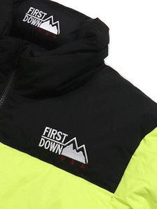 画像3: 【SALE】【送料無料】FIRST DOWN BUBBLE DOWN JKT MICROFT YELLOW (3)
