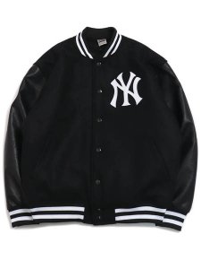 画像1: 【送料無料】FANATICS NEW YORK YANKEES MELTON PU STADIUM JACKE (1)