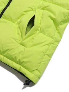 画像4: 【SALE】【送料無料】FIRST DOWN BUBBLE DOWN JKT MICROFT YELLOW (4)