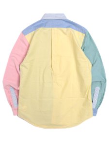 画像2: 【SALE】【送料無料】POLO RALPH LAUREN CLASSIC FIT SOLID OXFORD FUN SHIRT (2)