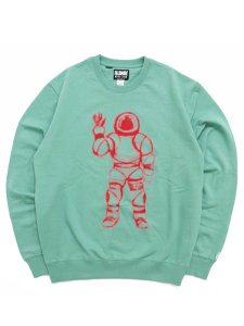 画像1: 【SALE】BILLIONAIRE BOYS CLUB BB ASTRO SWEATSHIRT SEA BLUE (1)