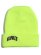 画像1: 【SALE】ACAPULCO GOLD VARSITY LOGO BEANIE NEON YELLOW (1)