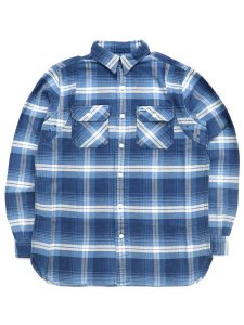 画像1: 【SALE】【送料無料】POLO RALPH LAUREN CLASSIC FIT PLAID FLANNEL WORKSHIRT (1)