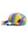 画像3: NEW HATTAN 6PNL COTTON CAP TIEDYE-BLUE/PINK (3)