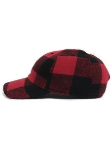 画像3: 【SALE】NEW HATTAN WOOL POLYESTER BLEND CAP PLAID (3)