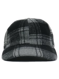 画像2: 【SALE】NEW HATTAN WOOL POLYESTER BLEND CAP PLAID (2)