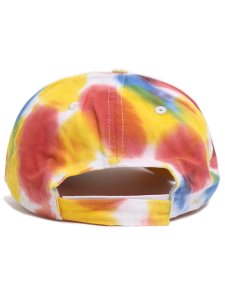 画像4: 【SALE】NEW HATTAN 6PNL COTTON CAP TIEDYE-RED/YELLOW (4)