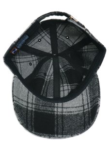 画像5: 【SALE】NEW HATTAN WOOL POLYESTER BLEND CAP PLAID (5)