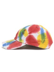 画像3: 【SALE】NEW HATTAN 6PNL COTTON CAP TIEDYE-RED/YELLOW (3)