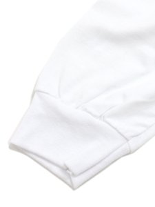 画像6: COOKIES CLOTHING C BITE LOGO L/S TEE WHITE/COOKIES BLUE (6)