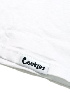 画像5: COOKIES CLOTHING C BITE LOGO L/S TEE WHITE/COOKIES BLUE (5)