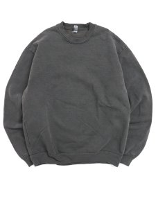 画像1: 【送料無料】LOS ANGELES APPAREL 14oz HEAVY FLEECE PULLOVER CREW-V.BLK (1)