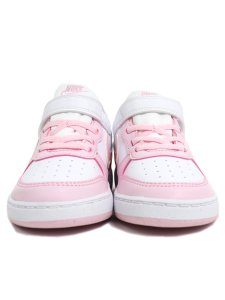 画像3: 【KIDS】NIKE COURT BOROUGH LOW RECRAFT TD WH/PNK FOAM (3)
