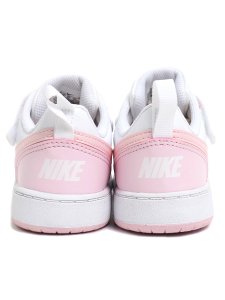 画像4: 【KIDS】NIKE COURT BOROUGH LOW RECRAFT TD WH/PNK FOAM (4)