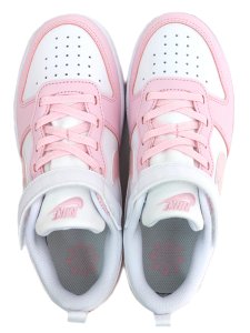 画像6: 【KIDS】NIKE COURT BOROUGH LOW RECRAFT PS WH/PNK FOAM (6)