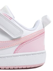 画像8: 【KIDS】NIKE COURT BOROUGH LOW RECRAFT TD WH/PNK FOAM (8)