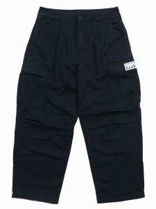 画像1: 【送料無料】PRO CLUB HW TWILL PLEATED WIDE LEG CARGO PANT (1)