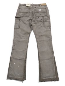 画像2: 【SALE】【送料無料】mnml B243 FLARE DENIM SLATE (2)