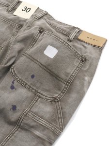 画像5: 【SALE】【送料無料】mnml B243 FLARE DENIM SLATE (5)