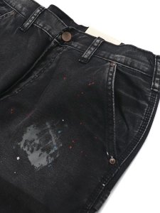 画像3: 【SALE】【送料無料】mnml B243 FLARE DENIM BLACK (3)