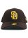 画像2: NEW ERA 9FORTY SAN DIEGO PADRES BURNT WOOD/AGOLD (2)