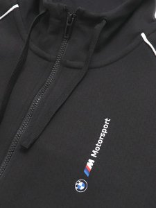 画像3: 【SALE】PUMA BMW MMS HOODED SWEATSHIRT-PUMA BLACK (3)