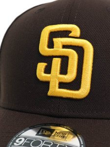 画像6: NEW ERA 9FORTY SAN DIEGO PADRES BURNT WOOD/AGOLD (6)