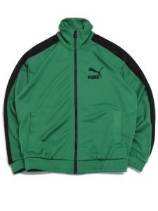 画像1: 【SALE】PUMA T7 OVER SIZE JACKET-ARCHIVE GREEN (1)