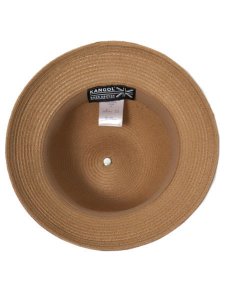 画像4: 【SALE】KANGOL BRAID CASUAL-TAN LINEN (4)