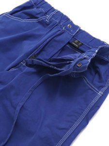 画像4: 【SALE】MANASTASH WASHED PAINTER PANTS BLUE (4)