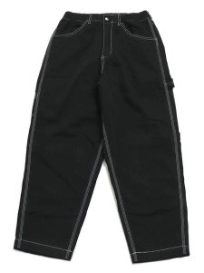 画像1: 【SALE】MANASTASH WASHED PAINTER PANTS BLACK (1)
