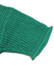 画像6: 【SALE】MANASTASH MESH SUMMER SWEATER GREEN (6)