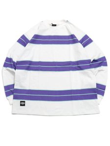画像1: 【SALE】MANASTASH ABERDEEN RUGGER L/S TEE WHITE (1)