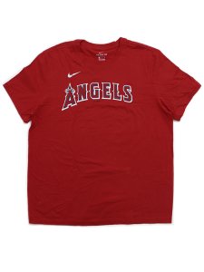 画像1: 【SALE】NIKE NAME&NUMBER TEE ANGELS SHOHEI OHTANI #17 (1)