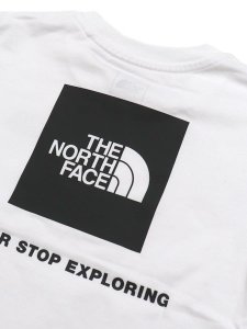画像4: 【SALE】【KIDS】THE NORTH FACE KIDS S/S BACK SQUARE LOGO TEE (4)