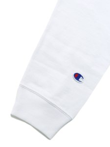 画像5: 【SALE】CHAMPION RW 9.4oz JERSEY LONG SLEEVE TEE-WHITE (5)