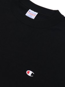 画像3: 【SALE】CHAMPION RW 9.4oz JERSEY LONG SLEEVE TEE-BLACK (3)