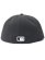 画像4: NEW ERA 59FIFTY SHADOW NY YANKEES DARK GRAPHITE/BLK (4)