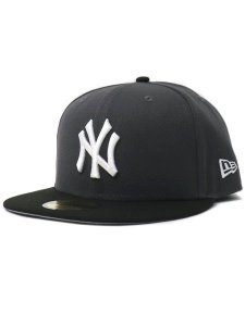 画像1: NEW ERA 59FIFTY SHADOW NY YANKEES DARK GRAPHITE/BLK (1)