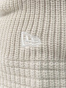 画像3: NEW ERA KNIT BUCKET BASIC STONE/CREAM (3)