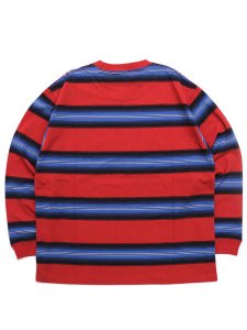 画像2: 【SALE】MANASTASH 90'S MULTI STRIPE TEE (2)