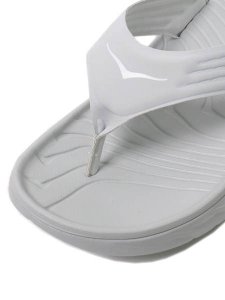 画像5: 【SALE】HOKA ORA RECOVERY FLIP LUNAR ROCK/WHITE (5)