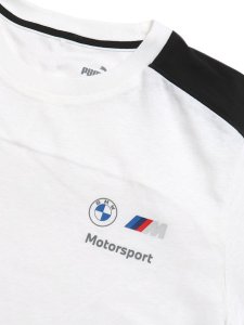 画像3: 【SALE】PUMA BMW MMS MT7+ TEE-PUMA WHITE (3)