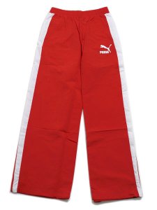 画像1: 【SALE】PUMA T7 OVERSIZE WOVEN TRACK PANT-F.O.T.RED (1)