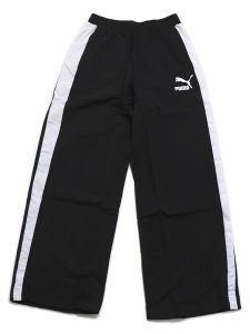 画像1: 【SALE】PUMA T7 OVERSIZE WOVEN TRACK PANT-PUMA BLACK (1)